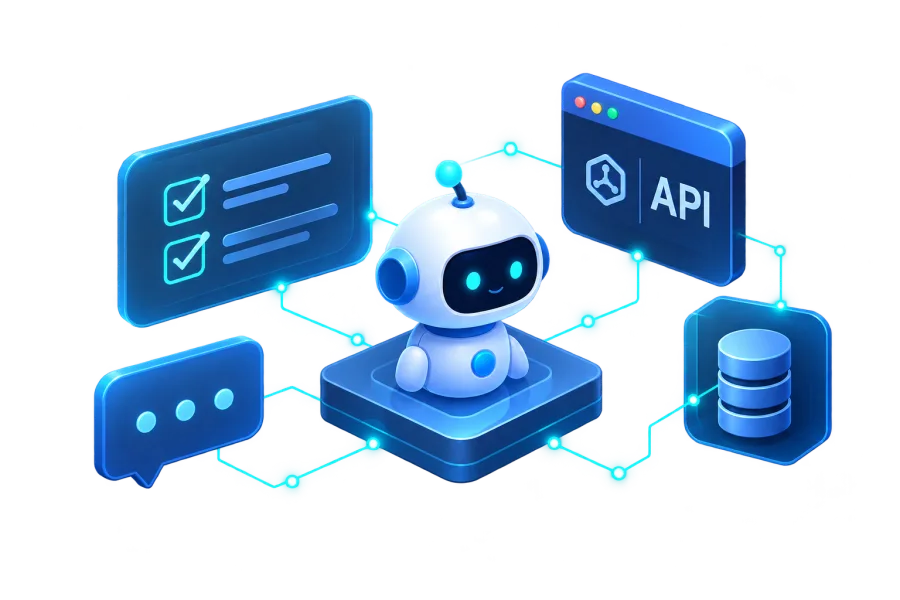 AI Agent kết nối tác vụ, API và dữ liệu